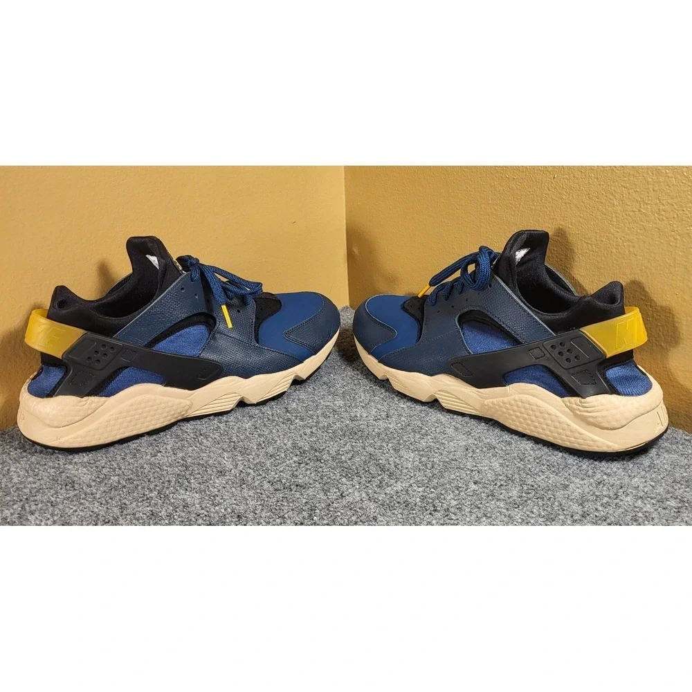 Nike Air Huarache Premium Armory Navy Blue Men's Shoes Size 11.5 DZ4852-001